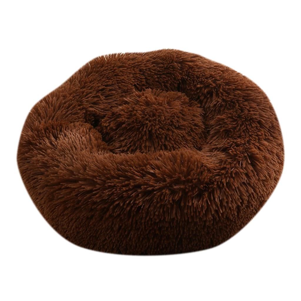 Dog Nest Bed Bed Warm Dog Cave Pet Winter Sleeping Bag Mats Dog Coffee