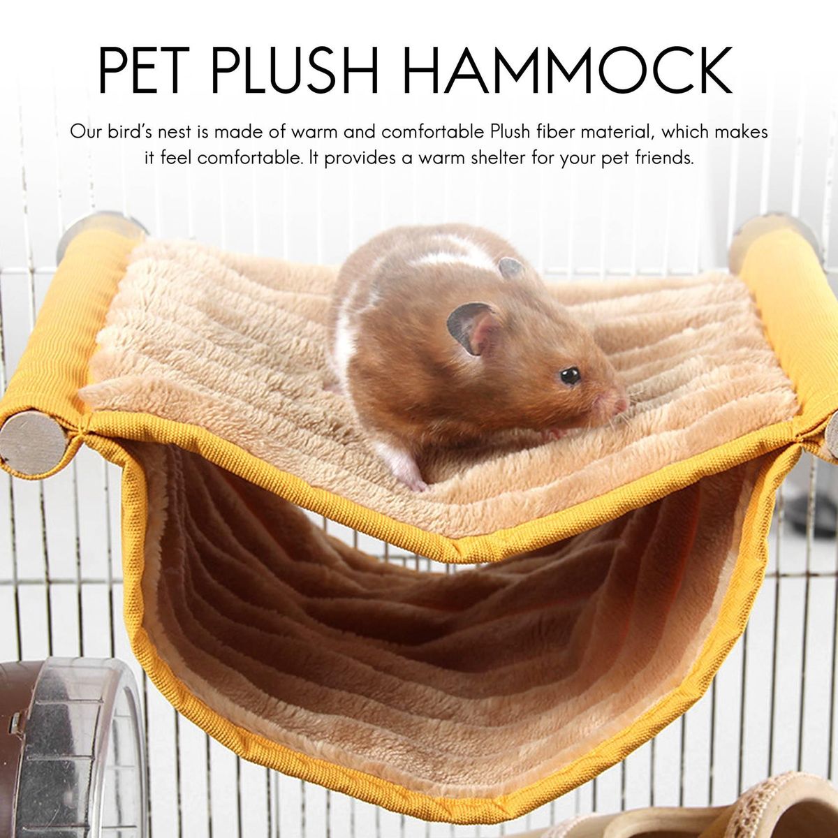 Bird Nest House Winter Warm Parrot House Bed Hammock Toy