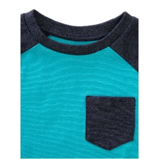 Boys Pocket T-Shirt - Blue