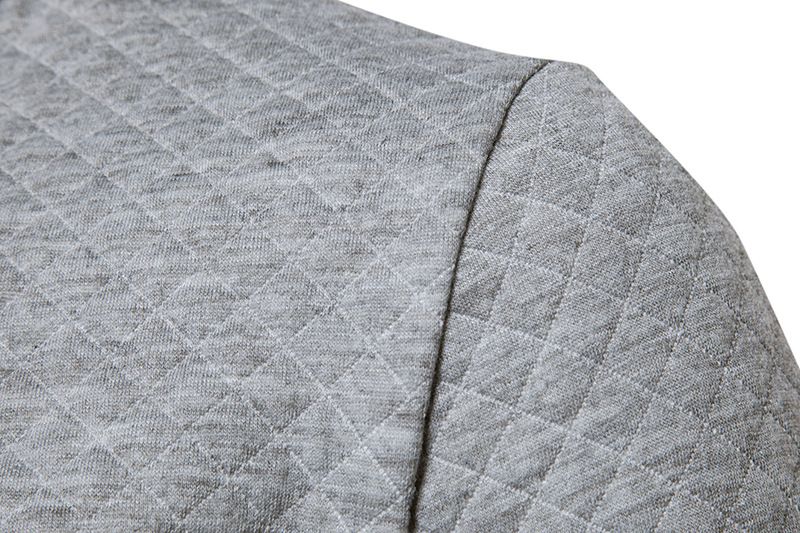 Mens Lightweight Varsity Casual Windbreak Coats - Gray