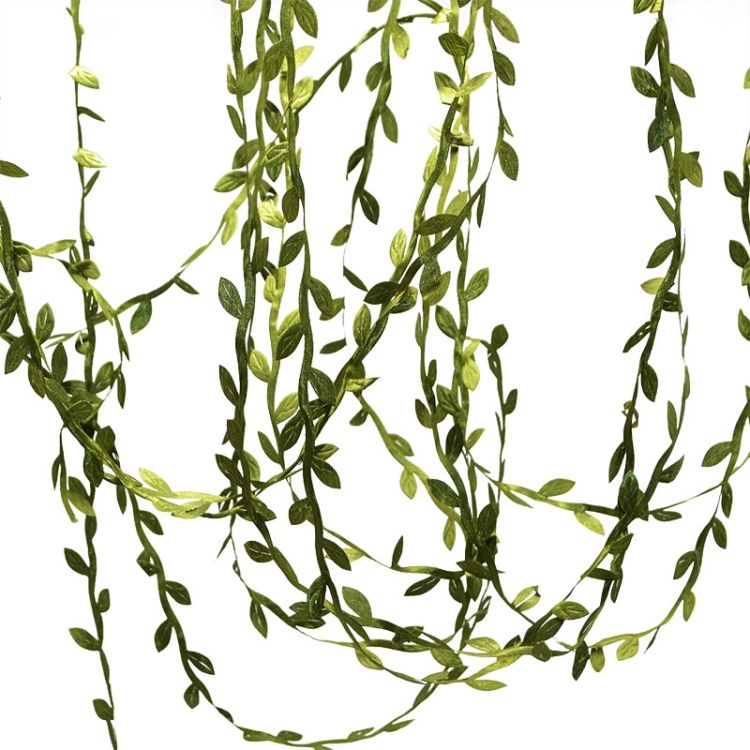 10 PCS Cloth Leaf Garland Decoration 5 Meters / Card