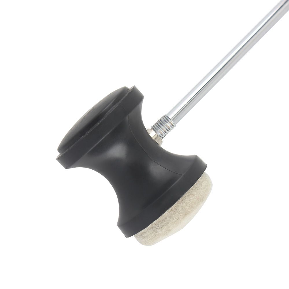 Drum Pedal Wool Felt Stainless Steel Handle 1pcs Instrument
