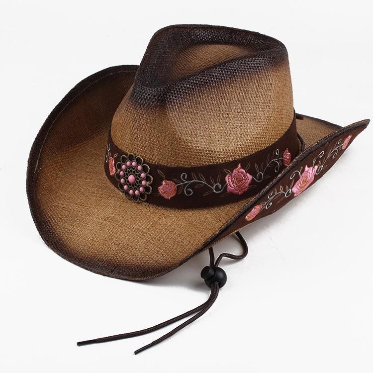 Type 6 Cowboy Hats Women Men Western Cowboy Cap For Dad Gentleman Lady Real Leather Sombrero Hombre Jazz Caps Dropshipping