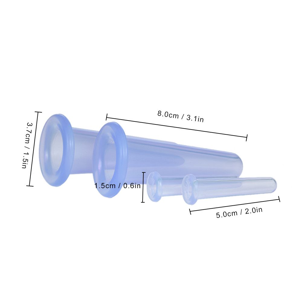 Cellulite Random Cupping Vacuum Colors Silicone Treatment 4Pcs/Set Cupping Care Cup Body Health Device Anti Massage