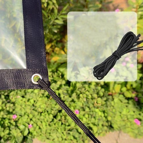 1.8X1M Balcony Window Transparent Rainproof Cloth