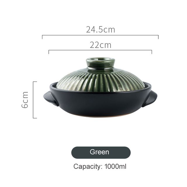 Casserole Pottery Pot Steamed Rice Braised Chicken Rice