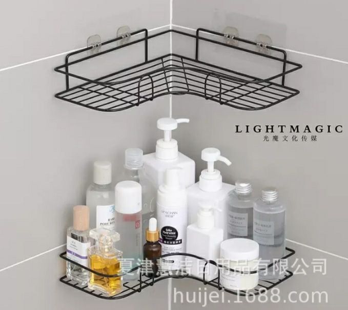 Bathroom Storage Shelf Rack Holder Non-Rust 1pcs