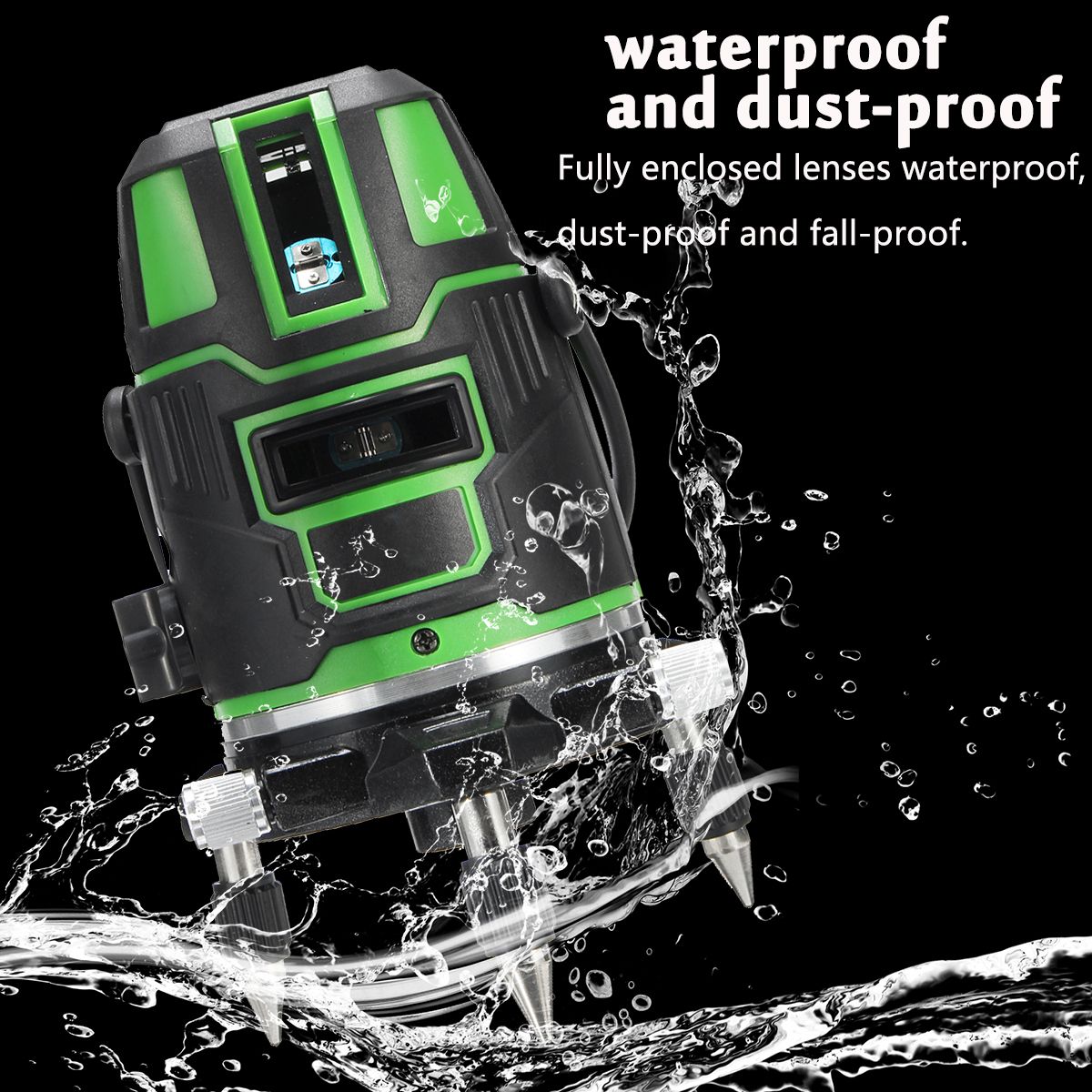 Strong Green Light 5 Line Laser Level 360 Rotary Laser Line