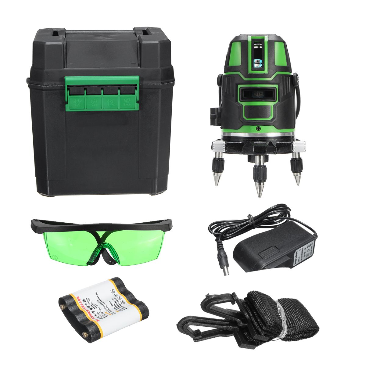 Strong Green Light 5 Line Laser Level 360 Rotary Laser Line