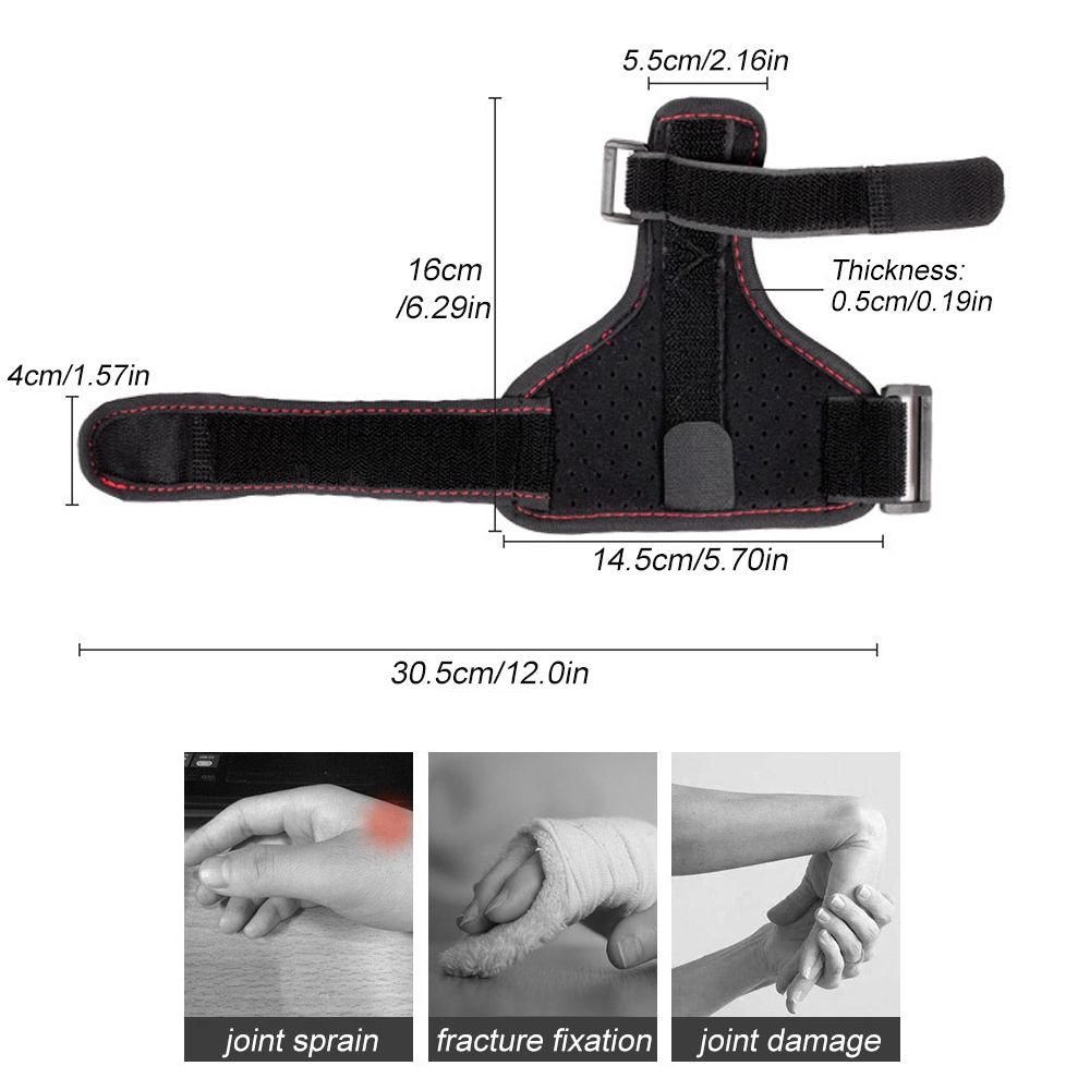 1Pcs Medical Sport Wrist Thumbs Stabilizer Splint Hands Support Finger Holder