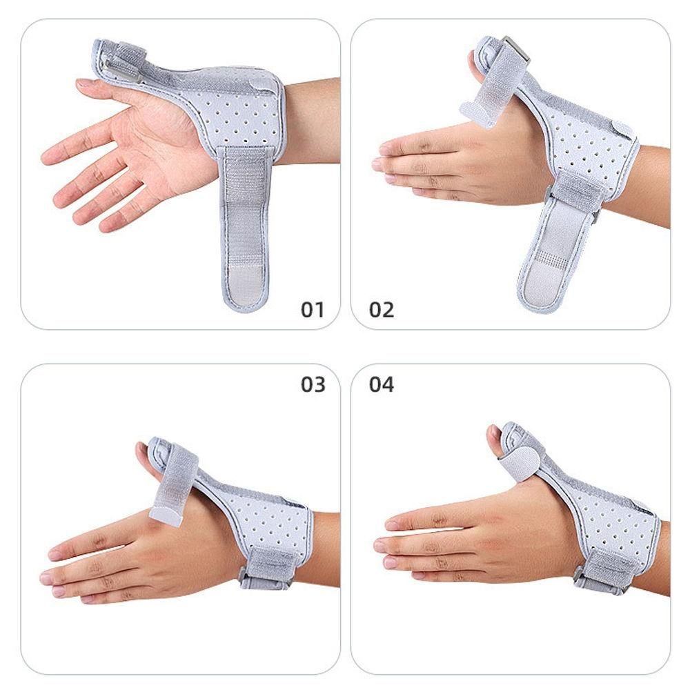 1Pcs Medical Sport Wrist Thumbs Stabilizer Splint Hands Support Finger Holder