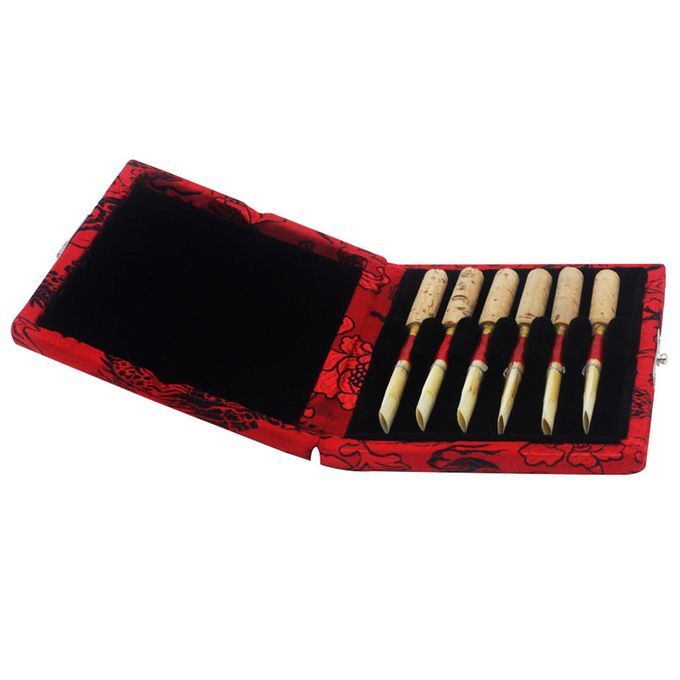 Practical Oboe Reeds Storage Box Case Brakcet For Holding 6Pcs Reeds