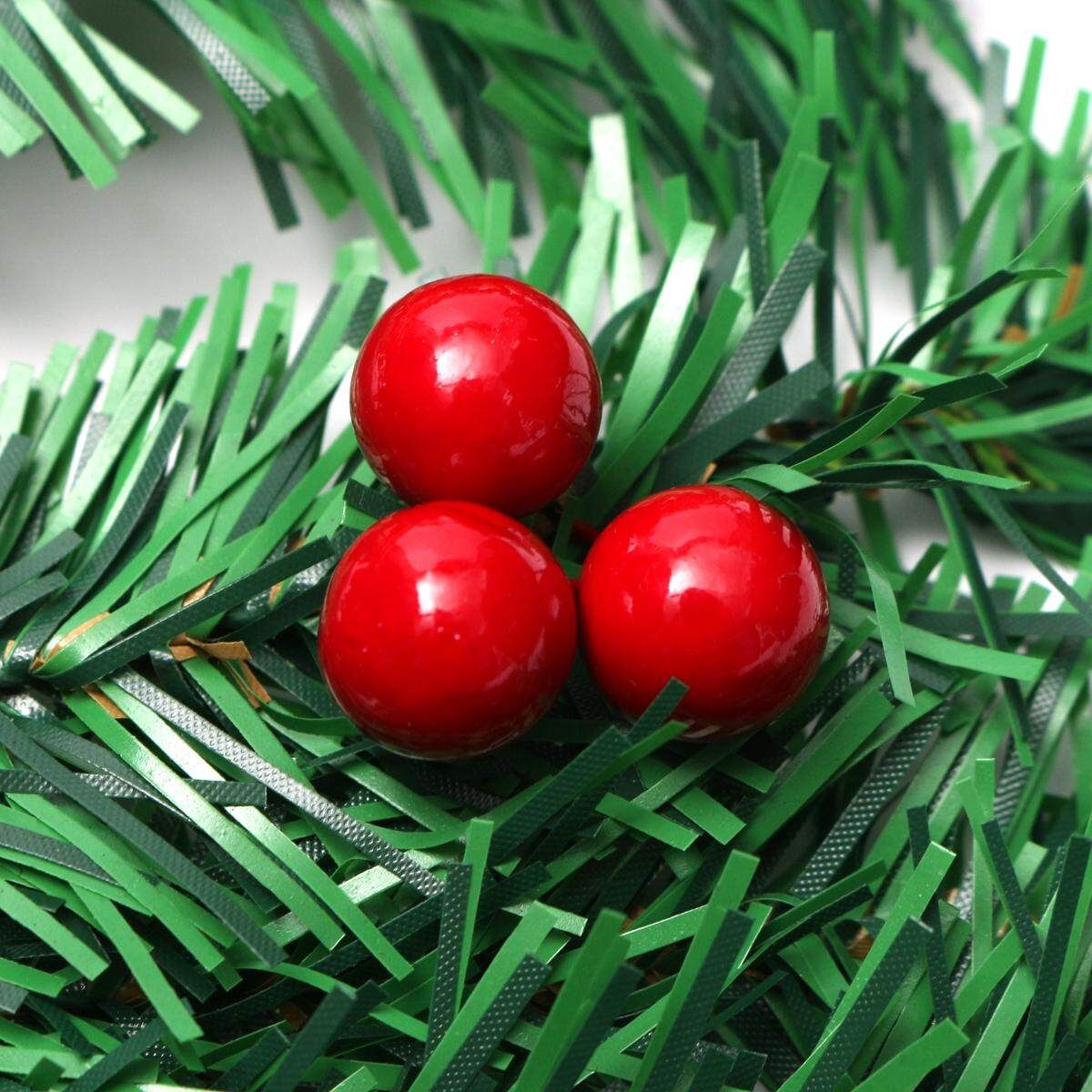 2.7M Long Christmas Xmas Garland Pine Wreath Fireplace Green Plant US 9FT