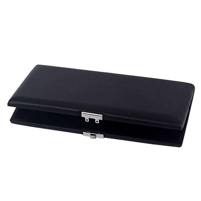 Musical Instrument Oboe Reeds Holder Box Case Wood & PU Leather For 10