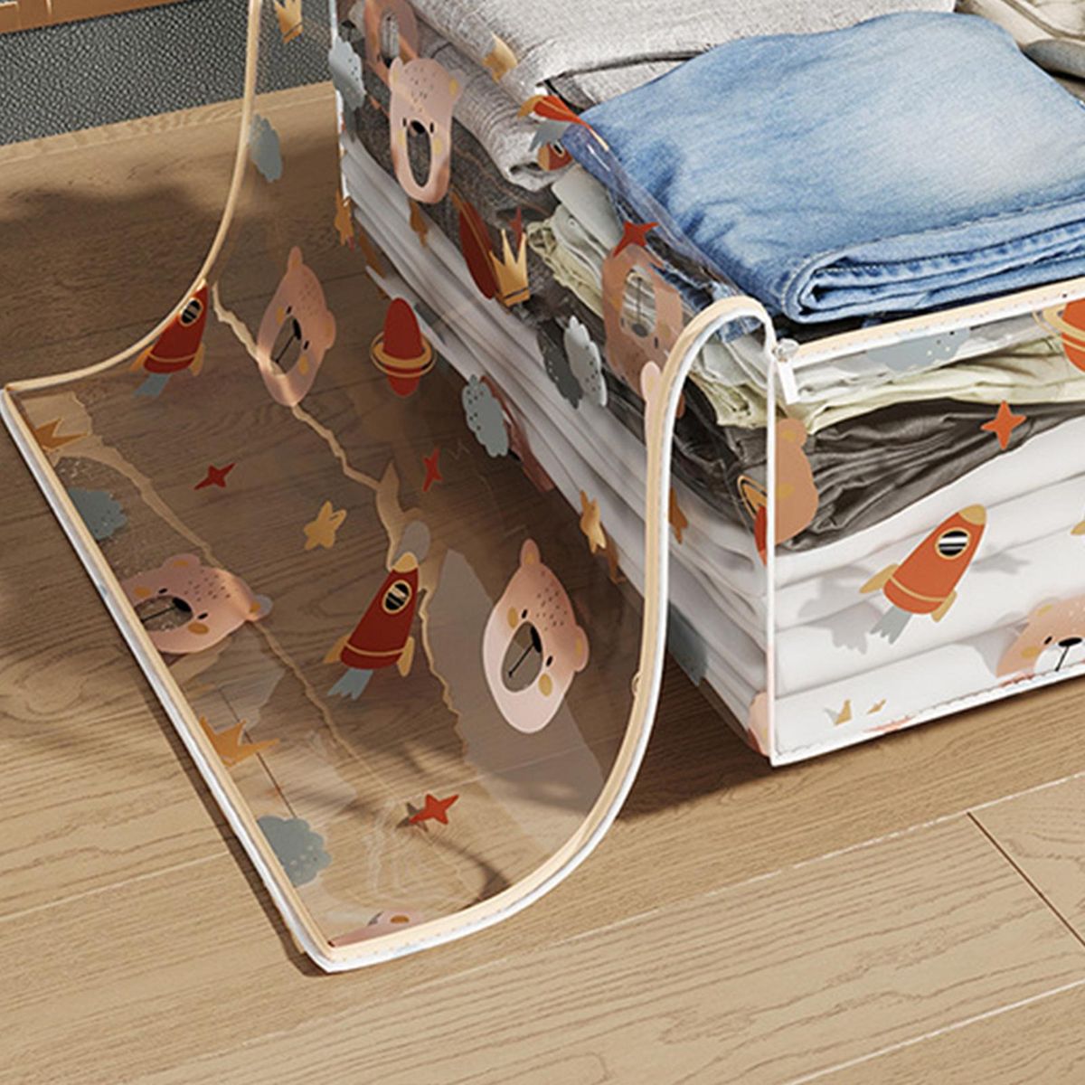 Transparent Peva Storage Bag Clearvue Quilt Storage Bag for Home
