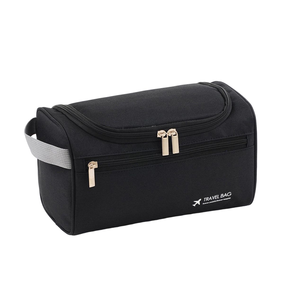 Wash Pouch Men Travel Hanging Wash Pouch Black