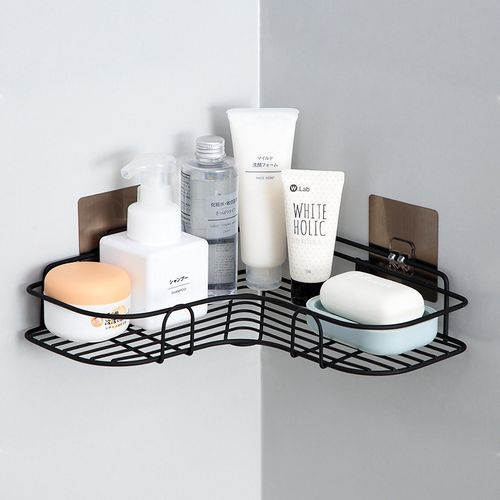 Durable 1 Punch Multifunctional Corner Wall Hanging  Shelf