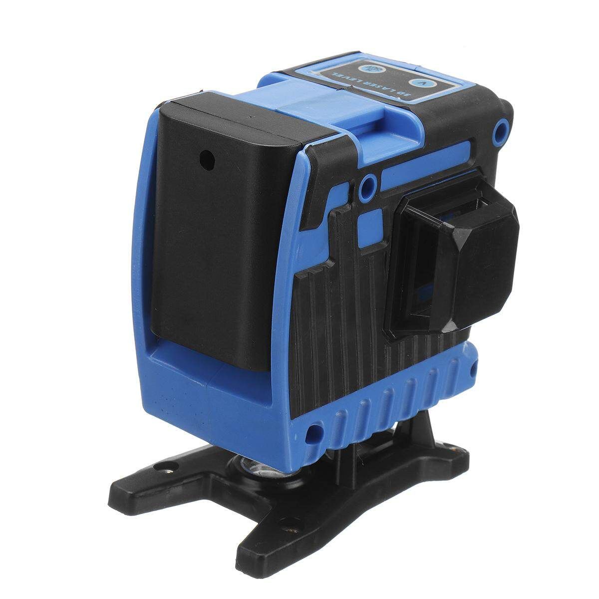 12 Lines Laser Level Green/Blue Self-Leveling 3D 360° Floor Tile Measure Tools Green Light 3