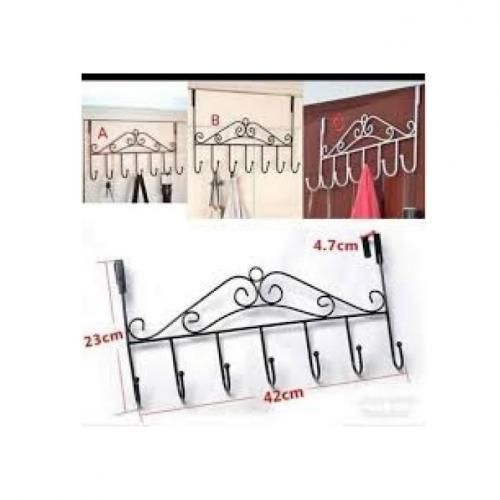Metal Over Door Hook Back Door Hook.. Key, Towel Holder