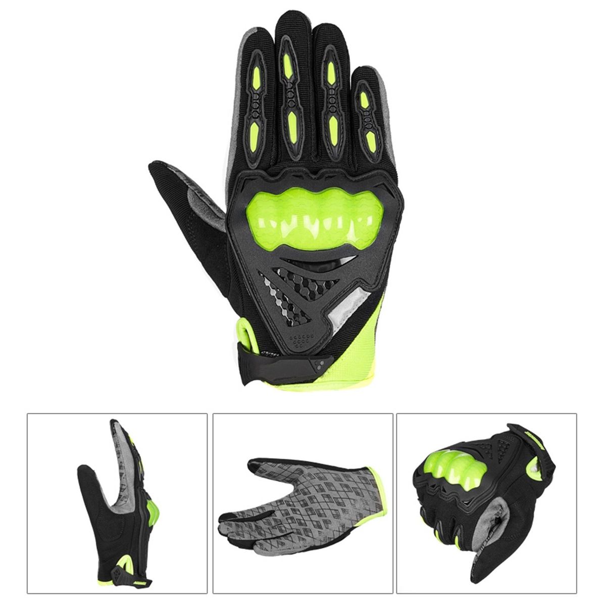 Men's Women Warm Motorcycle Gloves Waterproof Touching