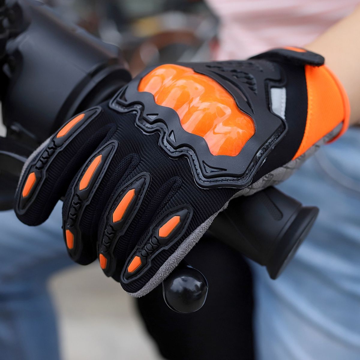 Men's Women Warm Motorcycle Gloves Waterproof Touching