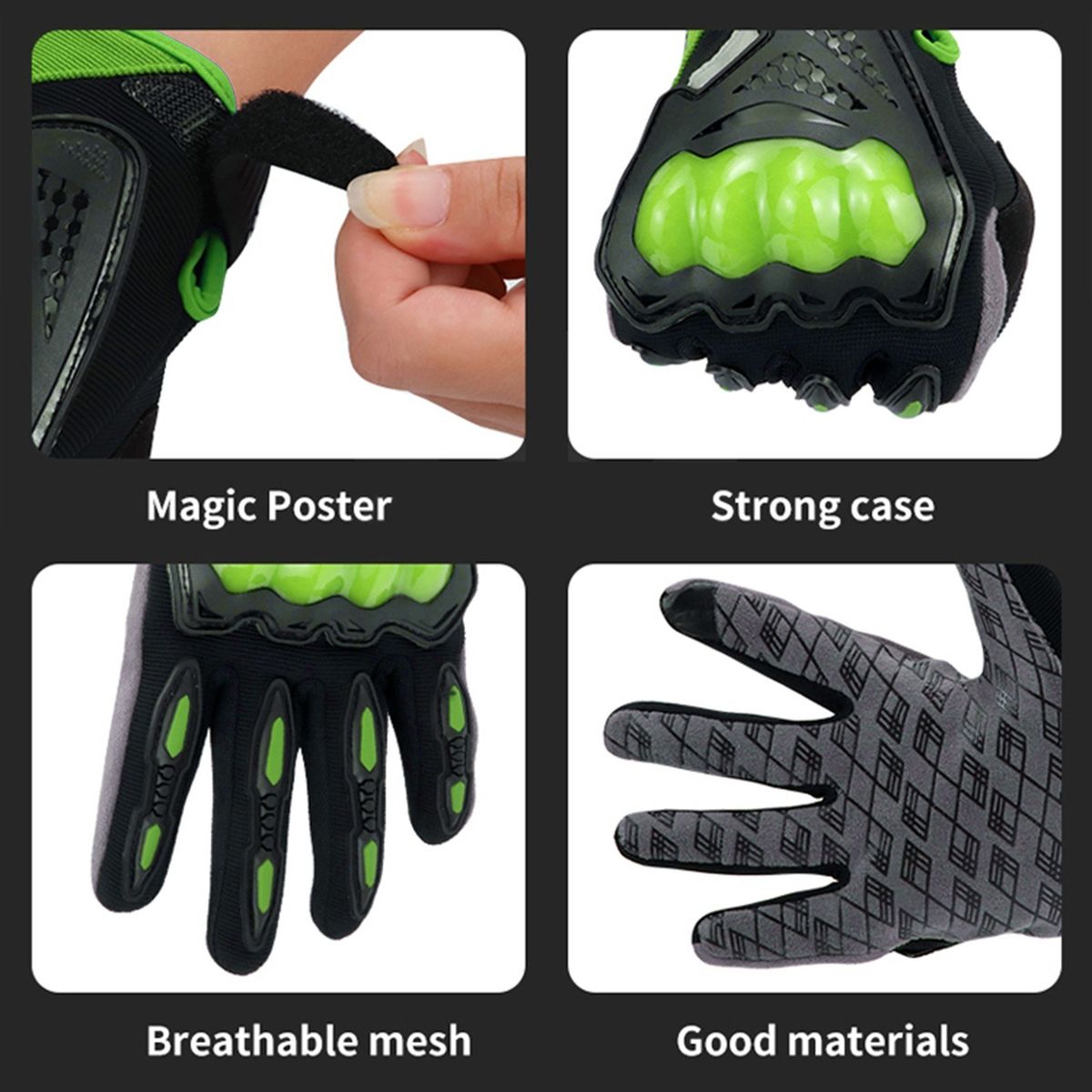 Men's Women Warm Motorcycle Gloves Waterproof Touching