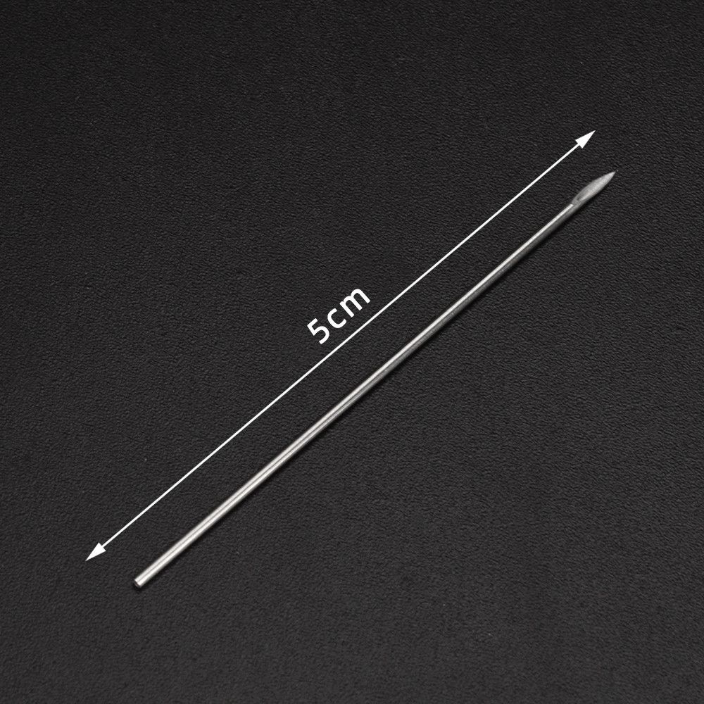 100pcs 18G Piercing Needles Surgical Steel Sterile