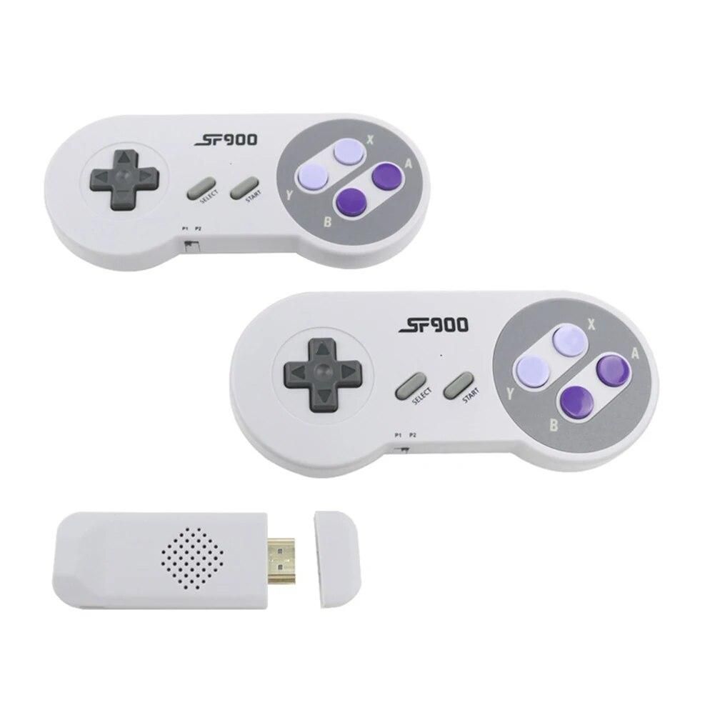 SF900 Handheld Game Player 4700 Games Retro Video Game Console 4GB HDMI-compatible 2.4G Wireless for Sega Mega Drive