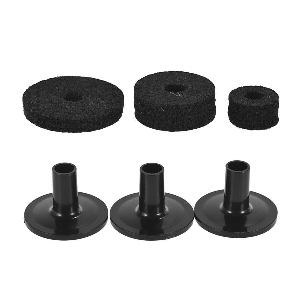 Pack Of 21 PCS Drumset Kit Accessories Cymbal Stand Felts