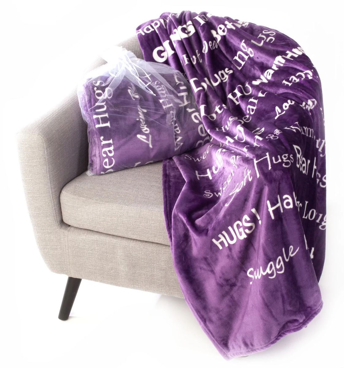 To My Wife Mother Gift Blanket Soft Throw Letter Blanket