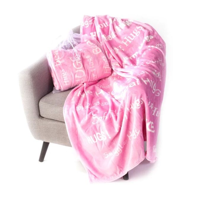To My Wife Mother Gift Blanket Soft Throw Letter Blanket