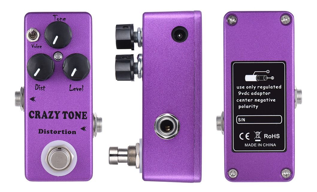 Moskyaudio Guitar Effect Pedal Guitar Effect Pedal Purple