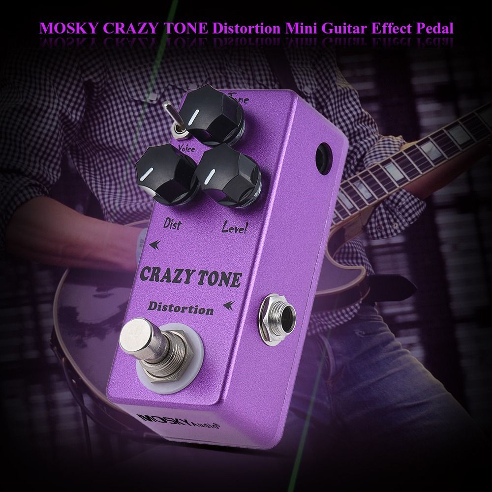 Moskyaudio Guitar Effect Pedal Guitar Effect Pedal Purple