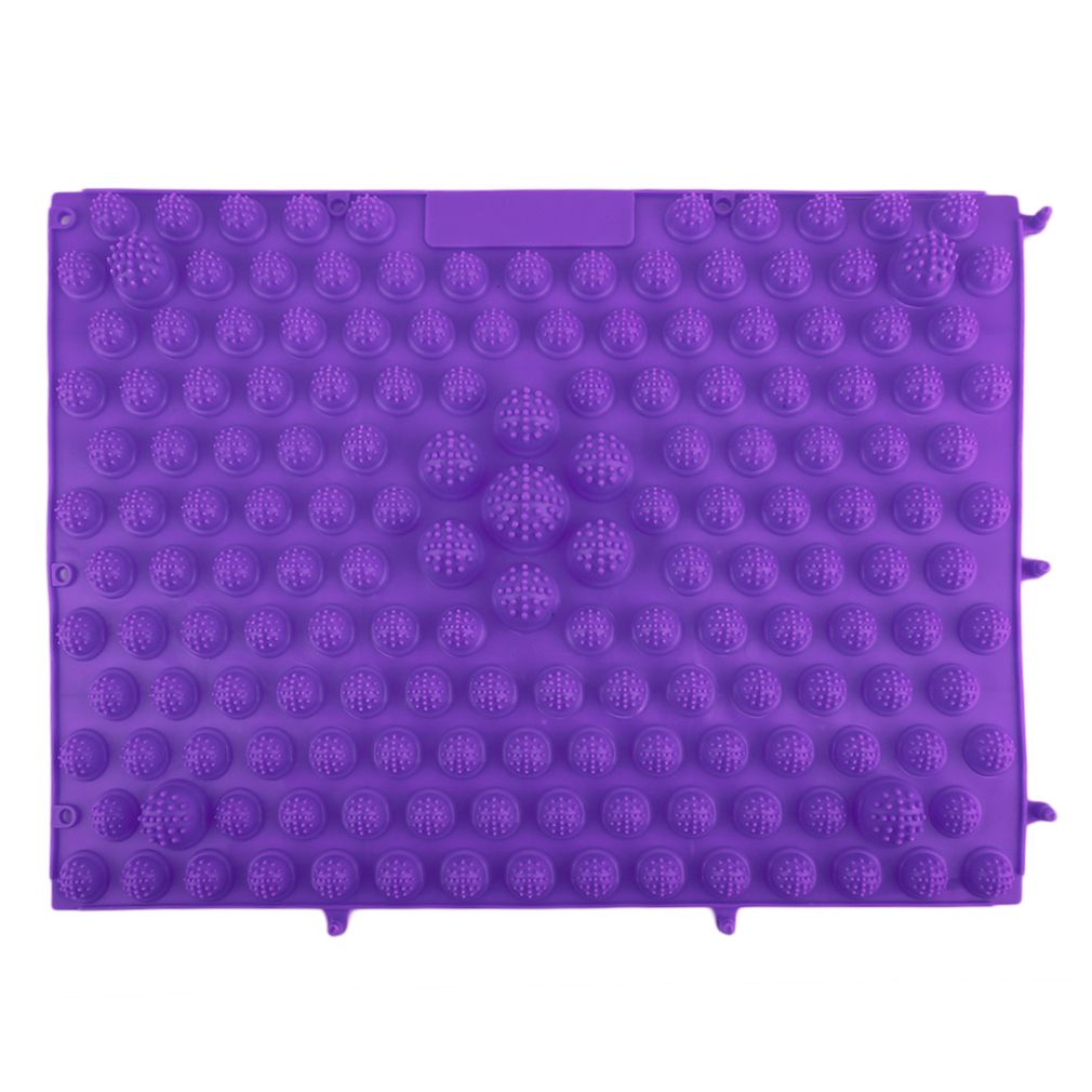 Korean Style Foot Massage Pad Modern Acupressure Reflexology Acupuncture Mat-purple