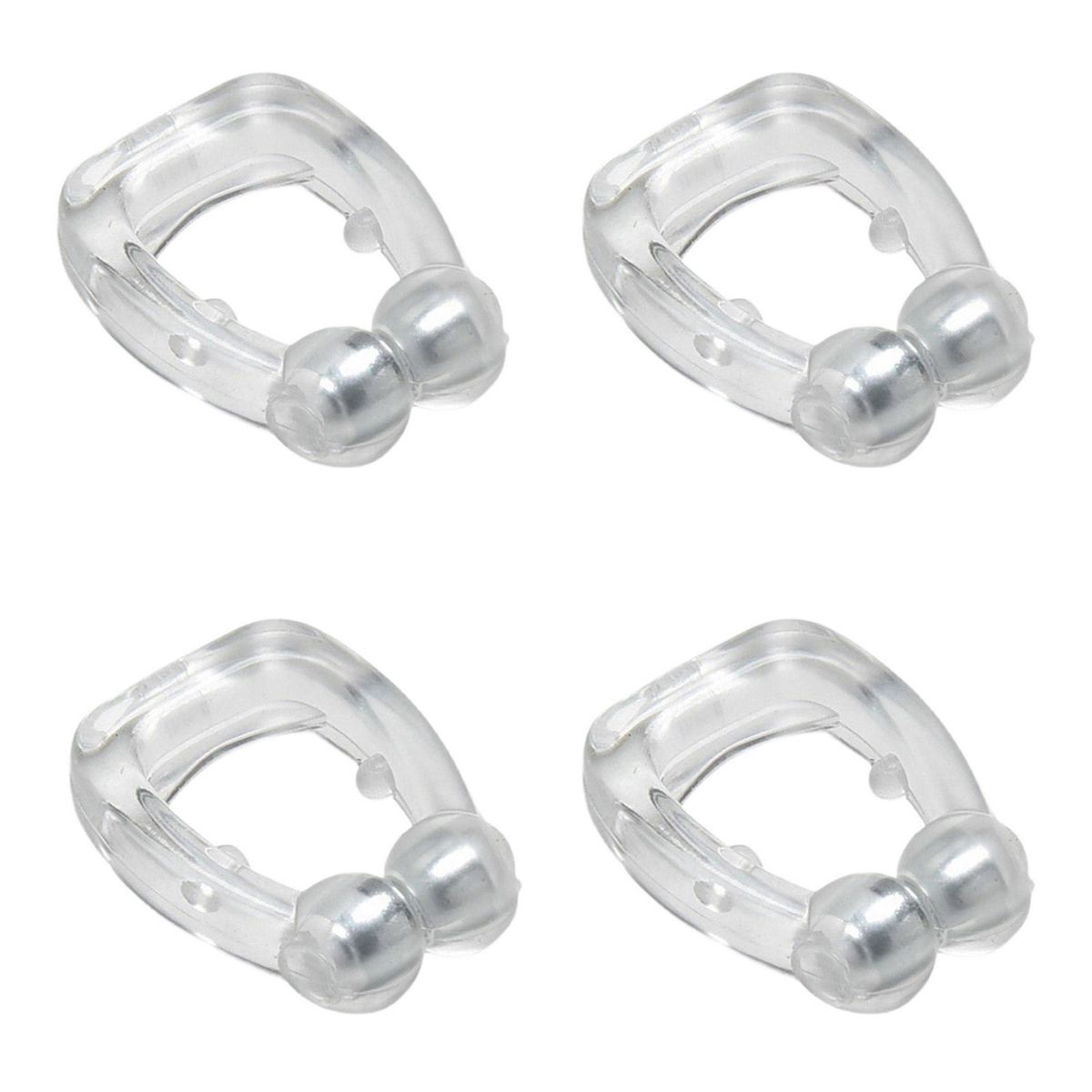 Anti Snoring Device Silentair™ Magnetic Nose Clip Advanced for Sleep Clear