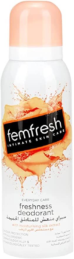 Femfresh Intimate Daily Deodorant - Gentle Vaginal Odour Protection -125ml