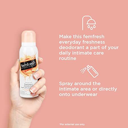 Femfresh Intimate Daily Deodorant - Gentle Vaginal Odour Protection -125ml