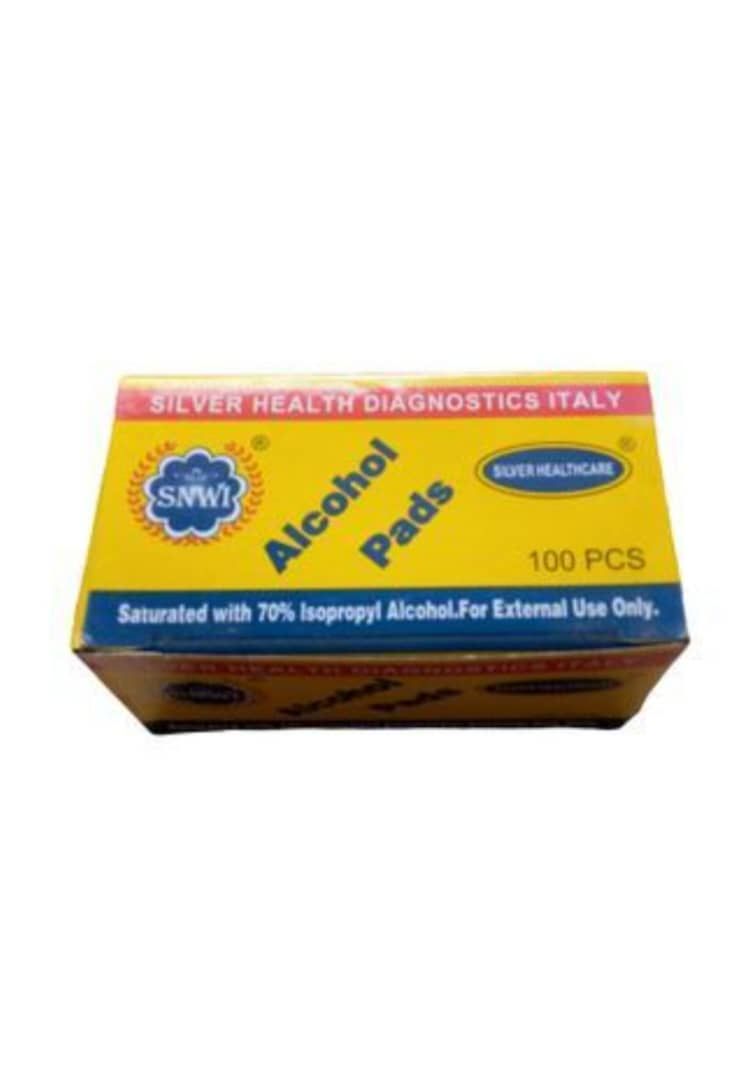 100pcs Alcohol Prep Pads Antiseptic Sterilization Swabs