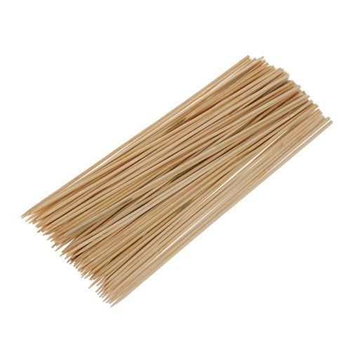 Camping Wooden Color Bamboo BBQ Skewers Barbecue Shish