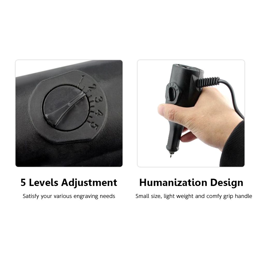 Electric Engraver Pen Engraving Tool Kit Portable DIY