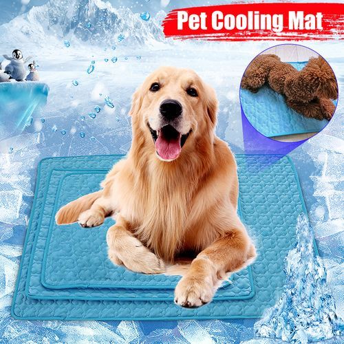 Pet Mat Summer Dog Ice Silk Pad Cross Border Hot  L-70x55cm