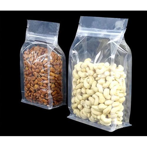 100 Pieces Side Gusset Flat Bottom Ziplock Pouch