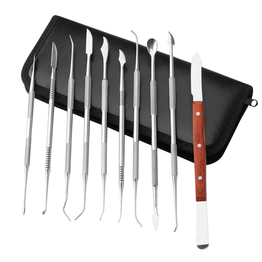 Stainless Steel Wax Carvers Set Double Ended Wax Carver With