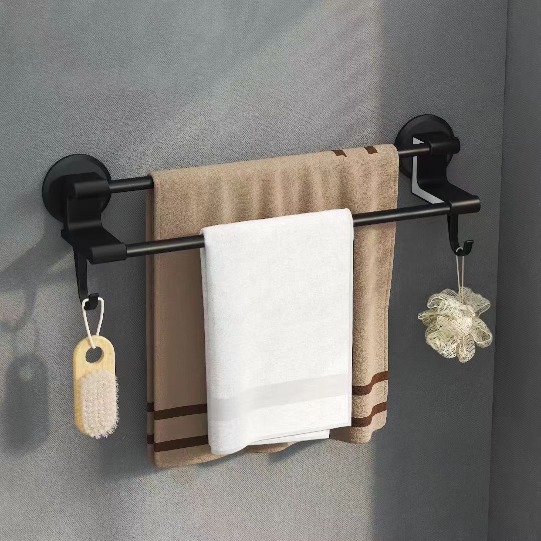 Towel Stand Rack Wall Mounted Bathroom Storage Holder Shelf