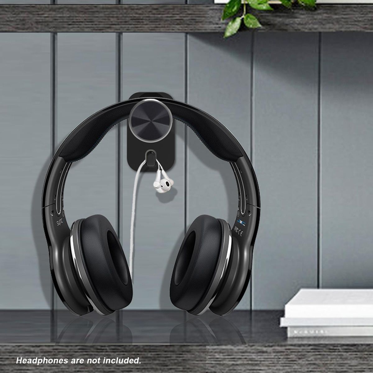 Z18 Headphone Holder Computer Gaming Headset Hanger Telescopic Design Earphone Holder Wall Display Stand Rack For Gaming Headphones Computer Gamer