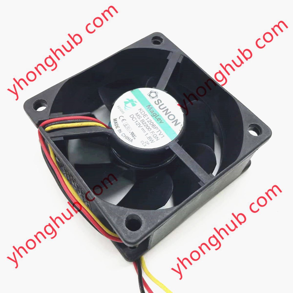 Sunon Kde1206ptv1 Ms.b2200.f.gn Dc 12v 1.8w Heat Dissipation