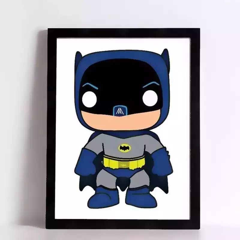 Super Hero 3 Piece  Decorative Wall Frame