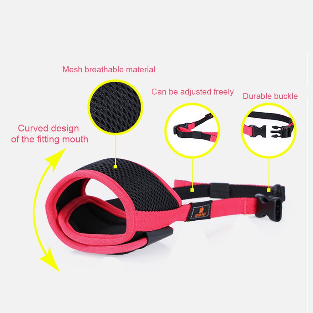DODOPET Dog Pet Muzzle Dog Muzzle Mouth Cover Muzzle Guard