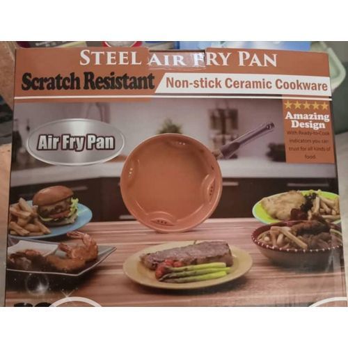 Non Sticky Air Stir Fry Pan With Lid
