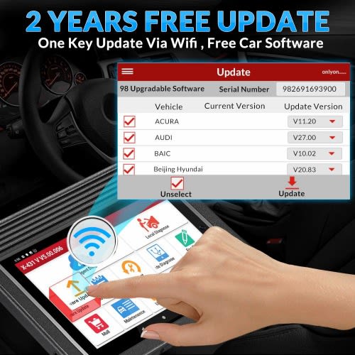 Launch X431 V+ Full system Automobile Scanner with Programming functions